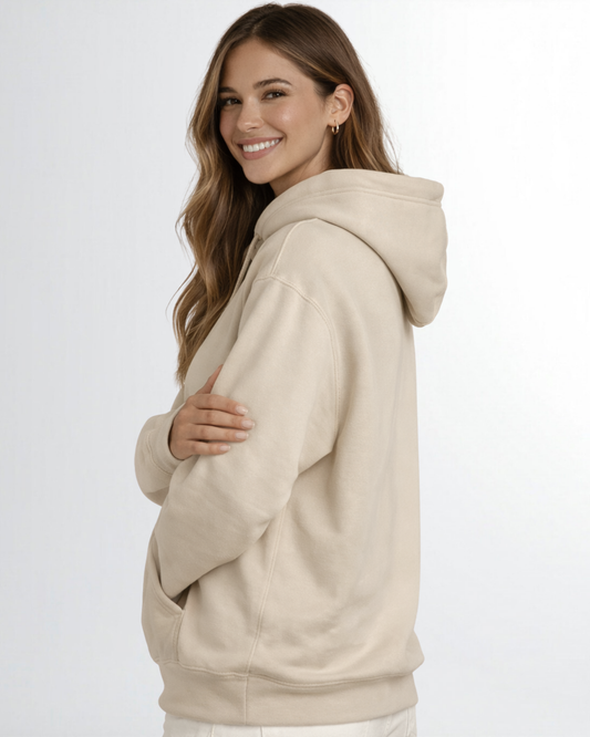 The Motherhood Essential Hoodie - Sand